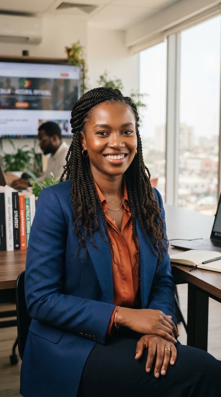 Portrait de Mariama Cissé, Communication & Médias de la DUJF
